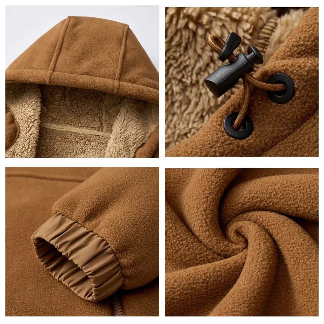 Veste polaire chaude et légère pour l'hiver