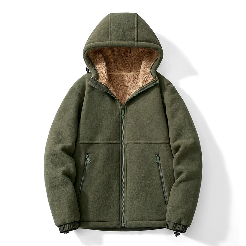 Veste polaire chaude et légère pour l'hiver